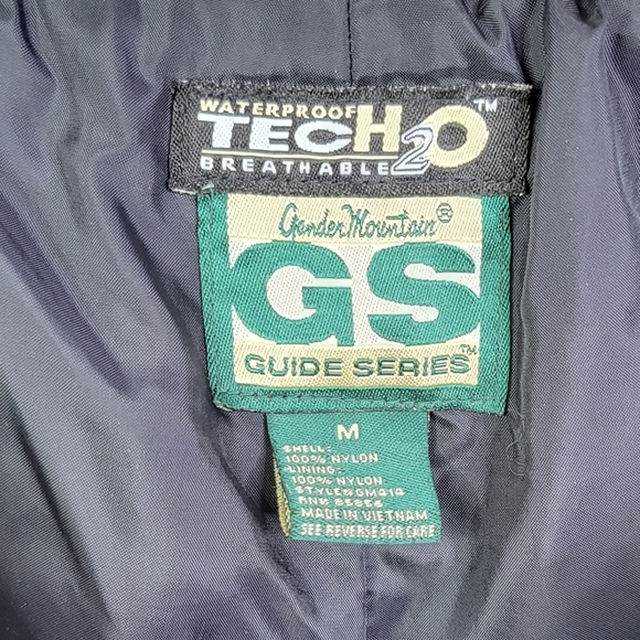 Gander Mountain Guide Series Tech20 Waterproof Hunting Camo Pants Y2K Size M - Picture 13 of 16